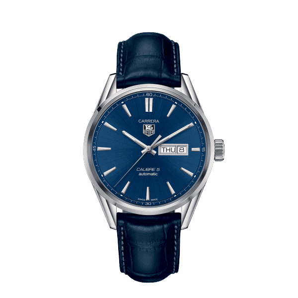 TAG HEUER CARRERA CALIBRE 5星期-日曆 (卡萊拉系列)